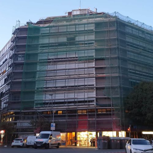 Fachada edificio nueva